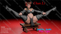 Digital Dark Pin-Ups Chun Li – 1:10-1:4 Scale Print-to-Order Model