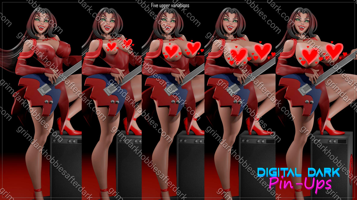Digital Dark Pin-Ups FUTA Thorn – 1:10-1:4 Scale Print-to-Order Model