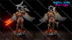 Digital Dark Pin-Ups Saint Celeste – 1:10-1:4 Scale Print-to-Order Model