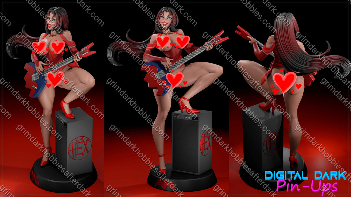 Digital Dark Pin-Ups FUTA Thorn – 1:10-1:4 Scale Print-to-Order Model