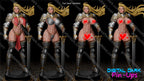 Digital Dark Pin-Ups Knight Girl – 1:24 Scale Print-to-Order Model