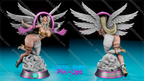 Digital Dark Pin-Ups Angewomon – 1:12 Scale Print-to-Order Model