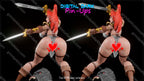 Digital Dark Pin-Ups Red Sonja – 1:24 Scale Print-to-Order Model