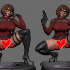 Digital Dark Pin-Ups FUTA Ada Wong – 1:10-1:4 Scale Print-to-Order Model