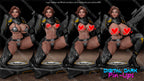 Digital Dark Pin-Ups Helldiver Girl – 1:12 Scale Print-to-Order 3D Printed Resin Model Kit