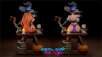 Digital Dark Pin-Ups Sorceress – 1:12 Scale Print-to-Order Model