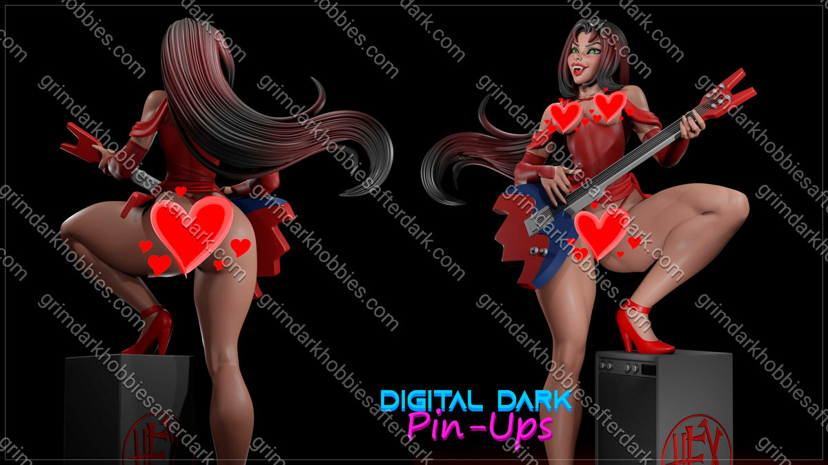 Digital Dark Pin-Ups FUTA Thorn – 1:10-1:4 Scale Print-to-Order Model