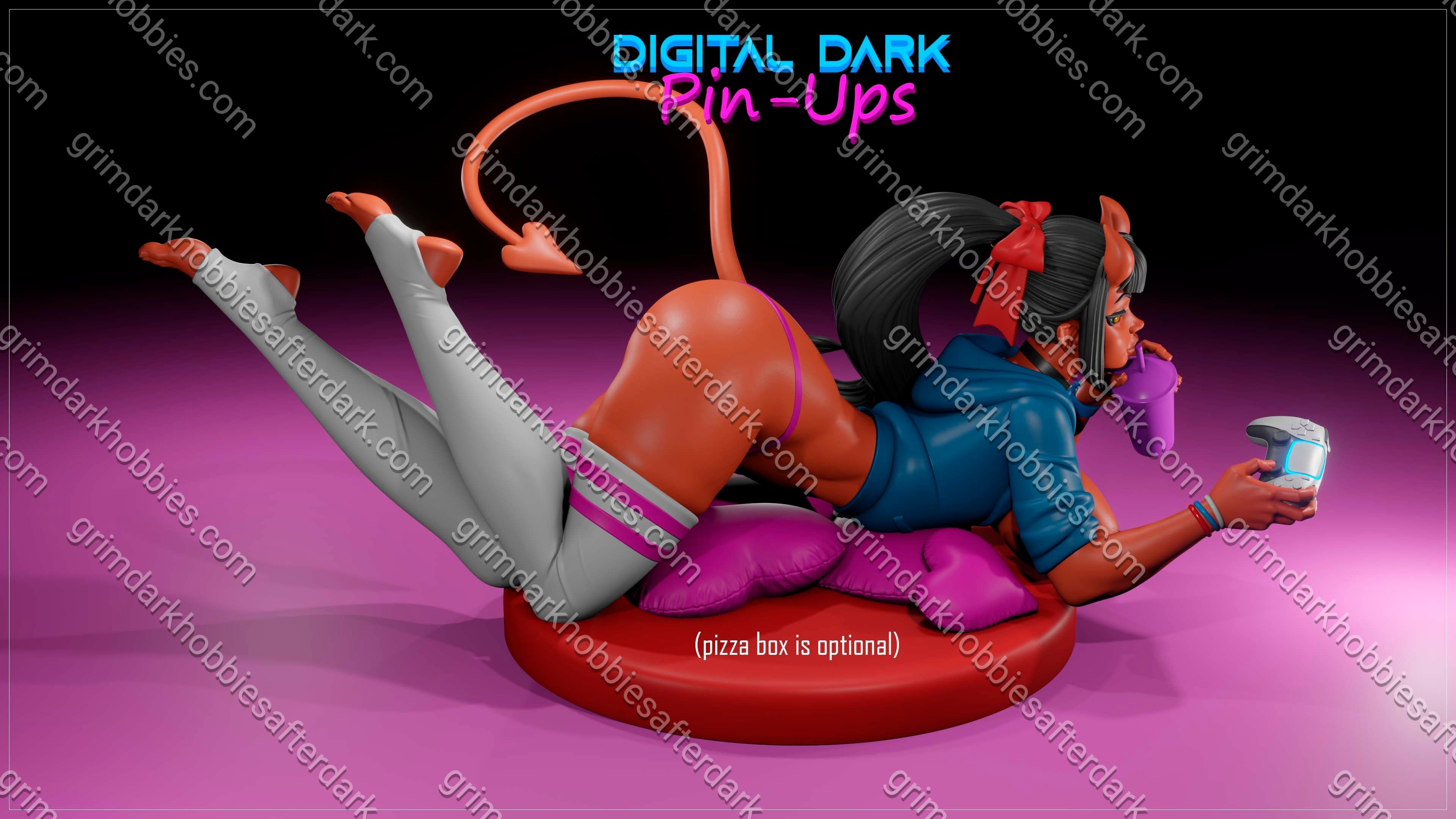 Digital Dark Pin-Ups Meru – 1:12 Scale Print-to-Order Model