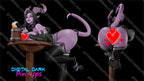 Digital Dark Pin-Ups Lainuura – 1:24 Scale Print-to-Order Model