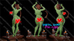 Digital Dark Pin-Ups Goblin Dancer – 1:10-1:4 Scale Print-to-Order Model
