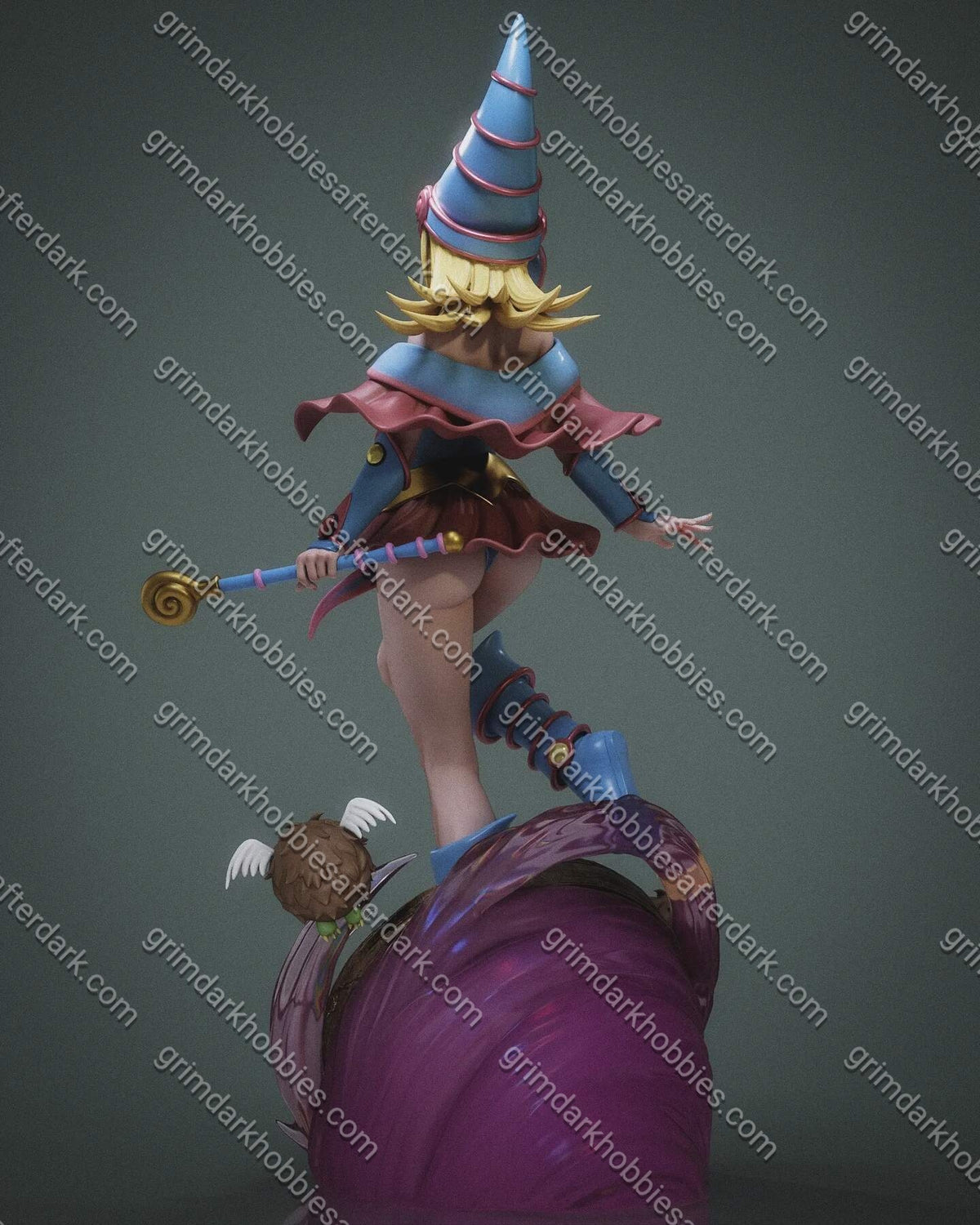 Abe3D Dark Magician Girl – 1:24 Scale Print-to-Order Model