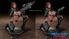 Digital Dark Pin-Ups FUTA Helldiver Girl – 1:24 Scale Print-to-Order Model