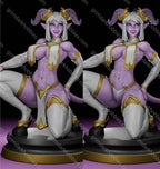 Digital Dark Pin-Ups Draenei Girl – 1:12 Scale Print-to-Order Model