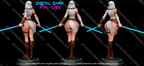 Digital Dark Pin-Ups Jedi Girl – 1:24 Scale Print-to-Order Model