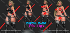 Digital Dark Pin-Ups Sith Girl – 1:24 Scale Print-to-Order Model