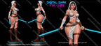 Digital Dark Pin-Ups Jedi Girl – 1:24 Scale Print-to-Order Model