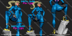 Digital Dark Pin-Ups Samus Aran – 1:10-1:4 Scale Print-to-Order Model