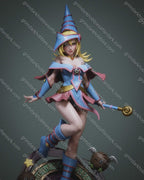 Abe3D Dark Magician Girl – 1:24 Scale Print-to-Order Model