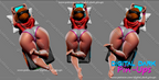 Digital Dark Pin-Ups Gamer Girl 3 – 1:12 Scale Print-to-Order Model