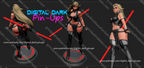 Digital Dark Pin-Ups Sith Girl – 1:24 Scale Print-to-Order Model