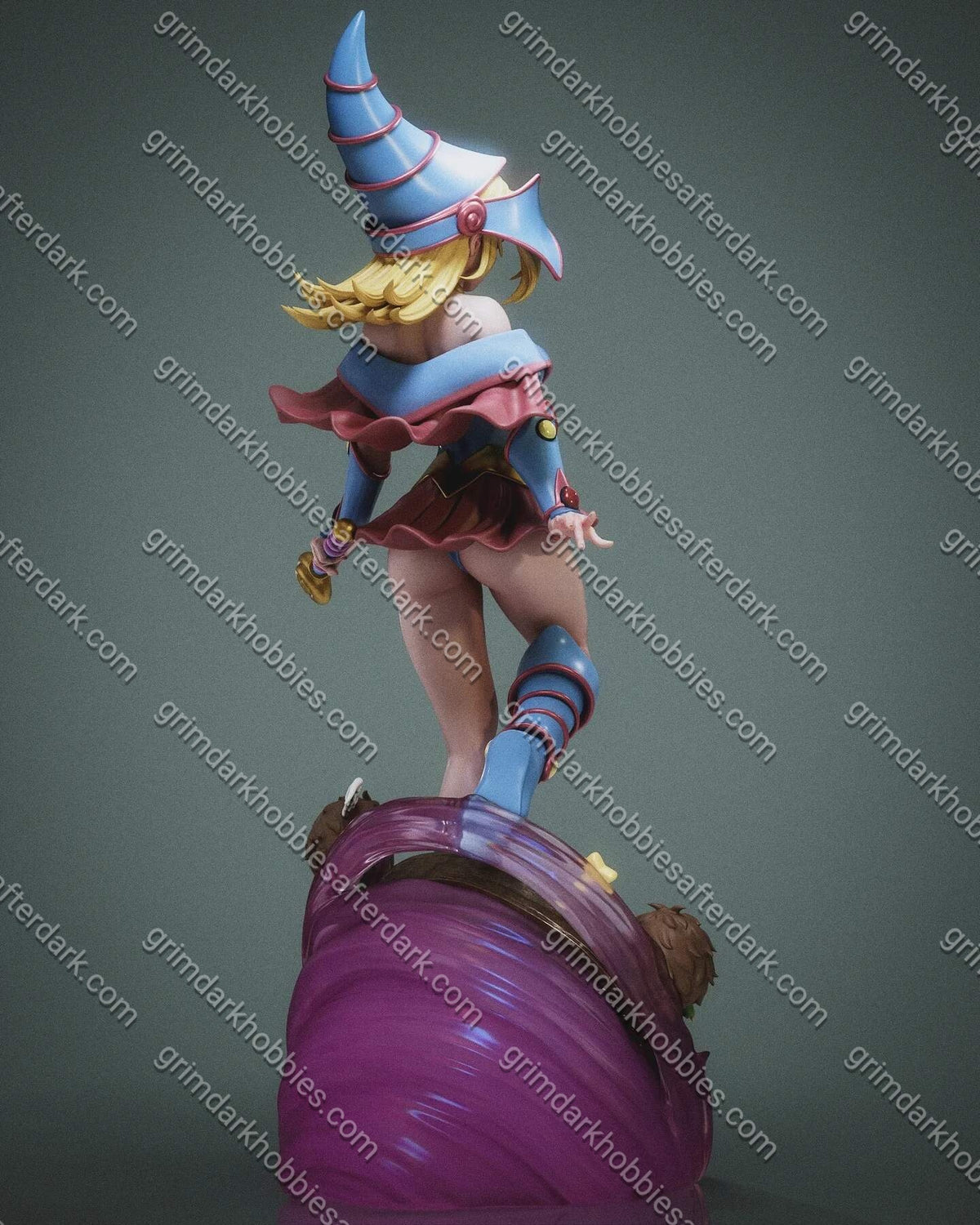Abe3D Dark Magician Girl – 1:24 Scale Print-to-Order Model