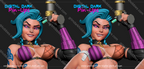Digital Dark Pin-Ups Jinx – 1:12 Scale Print-to-Order Model
