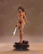 Dejah Thoris resin pin-up figure kit by Abe3D, 1:24 scale, view 1 of 9