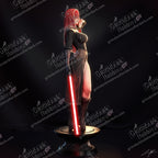KOTOR2 Visas Marr resin pin-up figure kit by Abe3D, 1:24 scale, view 1 of 14