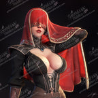 KOTOR2 Visas Marr resin pin-up figure kit by Abe3D, 1:24 scale, view 1 of 14