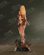 Sheena resin pin-up figure kit by Abe3D, 1:10 to 1:4 scale, view 1 of 11