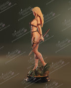 Sheena resin pin-up figure kit by Abe3D, 1:10 to 1:4 scale, view 1 of 11