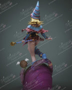 Dark Magician Girl resin pin-up figure kit by Abe3D, 1:10 to 1:4 scale, view 1 of 10