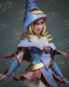 Dark Magician Girl resin pin-up figure kit by Abe3D, 1:10 to 1:4 scale, view 1 of 10