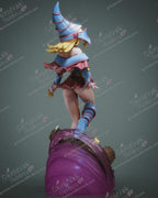 Dark Magician Girl resin pin-up figure kit by Abe3D, 1:10 to 1:4 scale, view 1 of 10