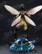Wasp resin pin-up figure kit by Abe3D, 1:10 to 1:4 scale, view 1 of 9
