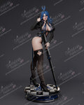 Queen of Spades resin pin-up figure kit by Abe3D, 1:10 to 1:4 scale, view 1 of 12