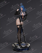 Queen of Spades resin pin-up figure kit by Abe3D, 1:10 to 1:4 scale, view 1 of 12