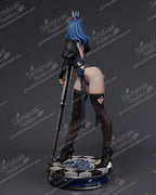 Queen of Spades resin pin-up figure kit by Abe3D, 1:10 to 1:4 scale, view 1 of 12