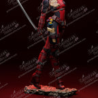 Lady Deadpool resin pin-up figure kit by Abe3D, 1:10 to 1:4 scale, view 1 of 9