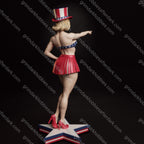 Abe3D All-American Bombshell – 1:12 Scale Print-to-Order Model