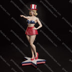 Abe3D All-American Bombshell – 1:12 Scale Print-to-Order Model