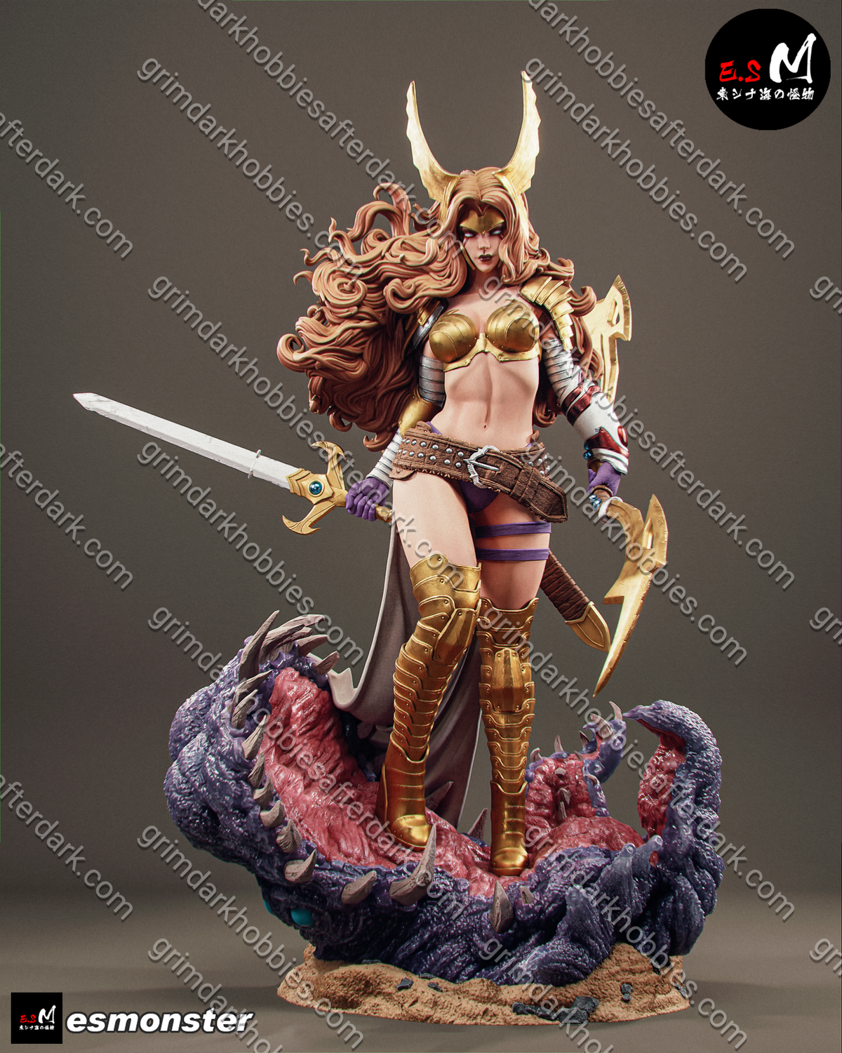 ES Monster Angela – 1:12 Scale Print-to-Order Model