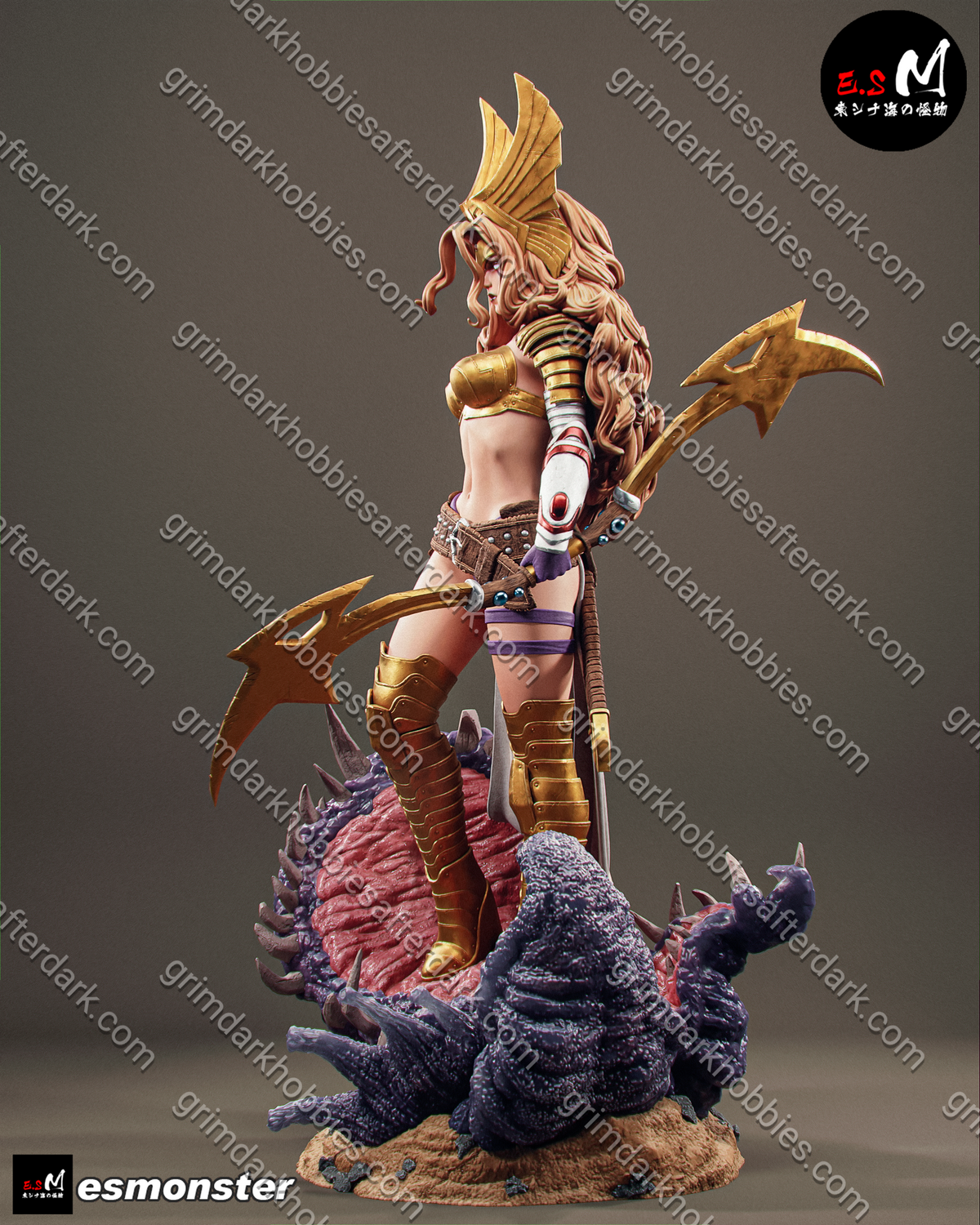 ES Monster Angela – 1:12 Scale Print-to-Order Model