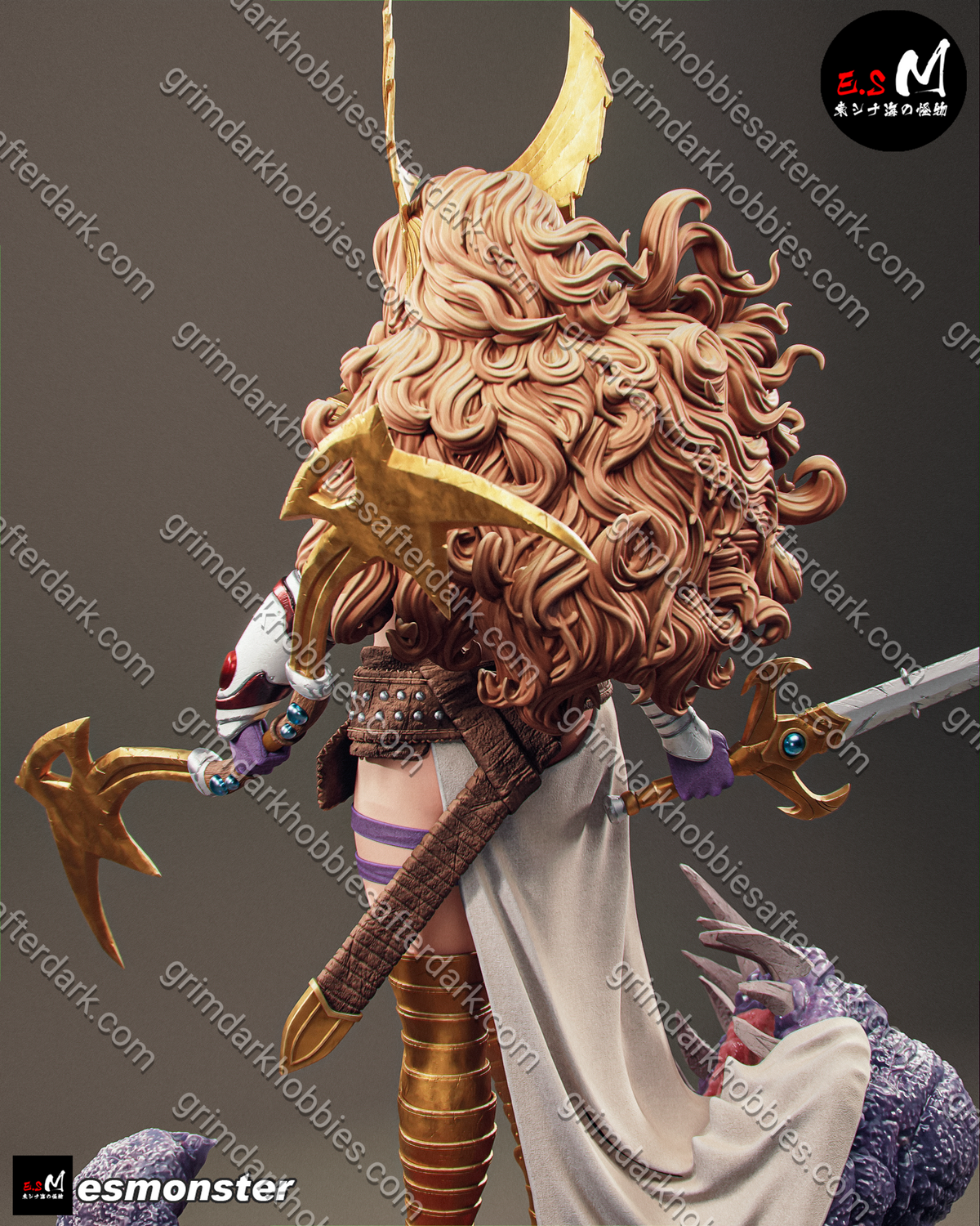 ES Monster Angela – 1:12 Scale Print-to-Order Model