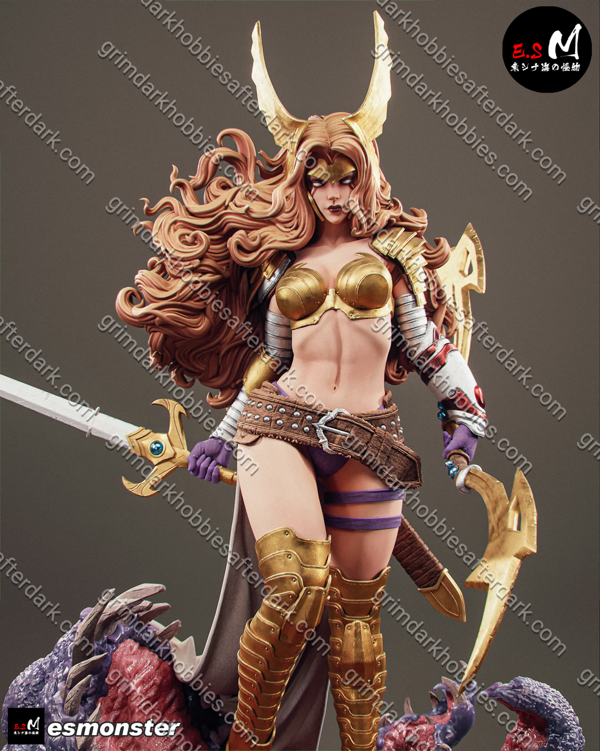ES Monster Angela – 1:12 Scale Print-to-Order Model