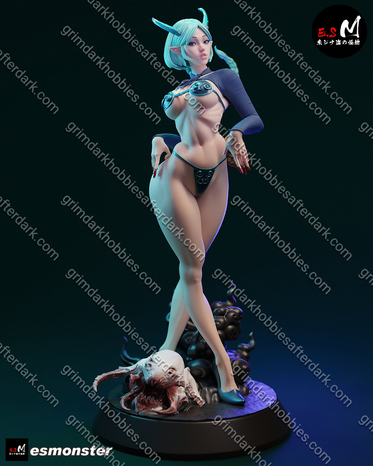 ES Monster Ao Ling – 1:12 Scale Print-to-Order Model