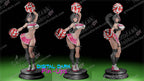 Bay resin pin-up figure kit by Digital Dark Pin-Ups, 1:10 to 1:4 scale, view 2 of 8