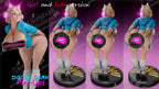 Naughty Zelda resin pin-up figure kit by Digital Dark Pin-Ups, 1:24 scale, view 2 of 3