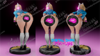 Naughty Zelda resin pin-up figure kit by Digital Dark Pin-Ups, 1:24 scale, view 2 of 3