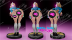 Naughty Zelda resin pin-up figure kit by Digital Dark Pin-Ups, 1:24 scale, view 2 of 3